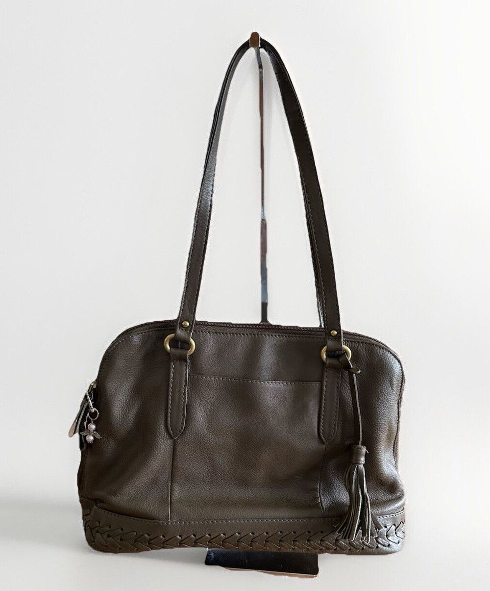 American Leather Works Vintage Leather Handbag